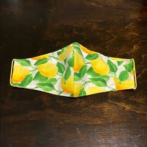 Lemon adult cotton face mask